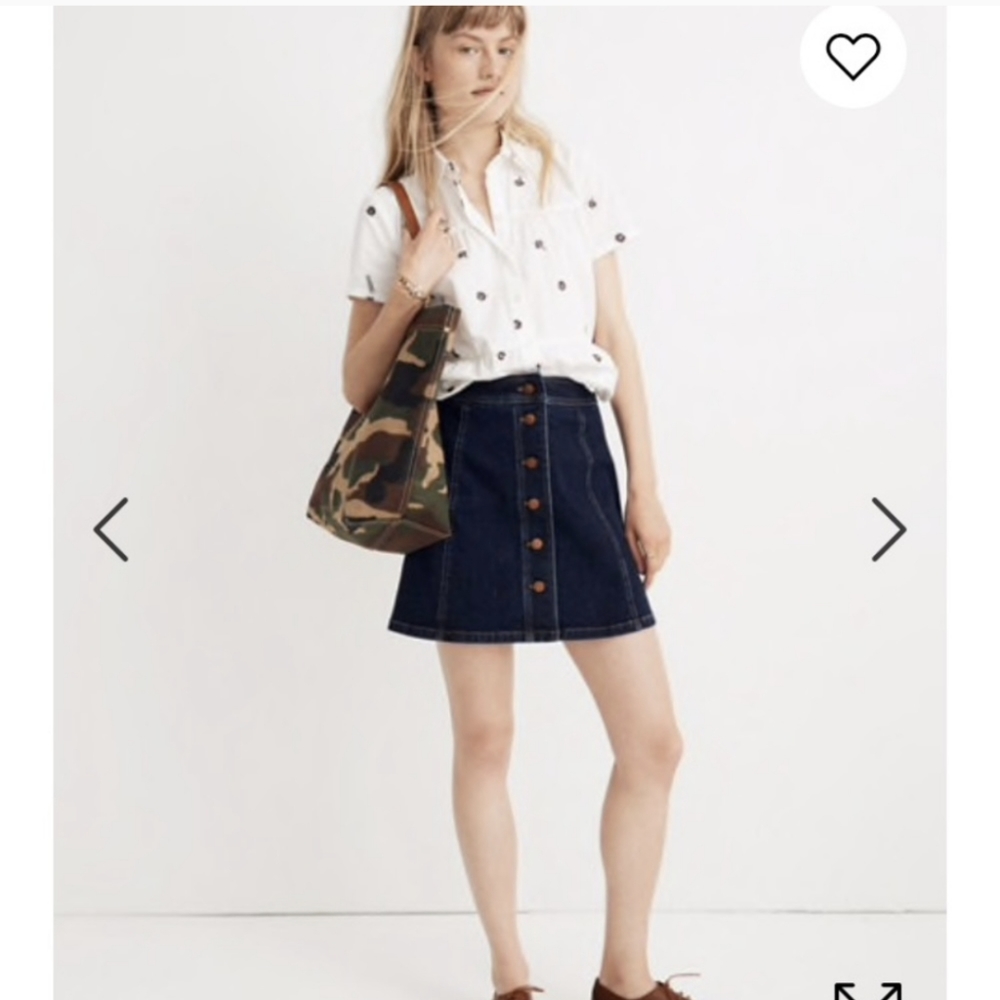 Madewell A-Line Denim Jean Skiet